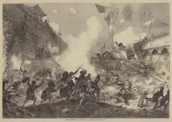 The Storming of Lucknow（彫刻