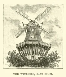 風車、サンスーシ