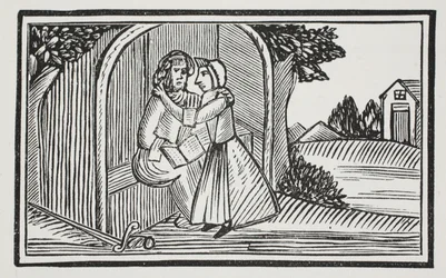 ガイの死、ジョン・アシュトンによる18世紀のChap-booksからのイラスト、パブ。 1882
