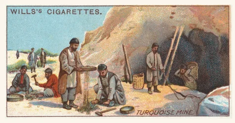 ターコイズ鉱山（クロモリト）