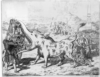 予防接種、J・L・スチュアート刊、1802年