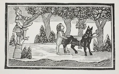 バレンタインとオーソン、ジョン・アシュトンによる18世紀のChap-booksのイラスト、パブ。 1882