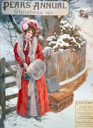 馬車を待つ」（『ペアーズ年鑑』1911年クリスマス号より
