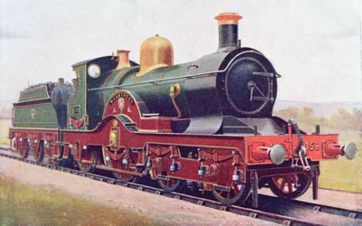 グレートウエスタン鉄道のウィルキンソン、G。ギバードジャクソンによる機関車の本のイラスト、1924年発行