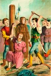 ウィリアム・フラワーの手がぶつかった