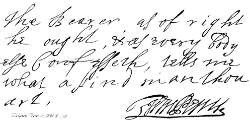 ウィリアムペン、b 1644、d 1718