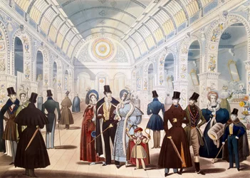 1834年11月から1835年4月までの冬のファッション、パブ。 B Readによる