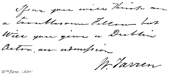 Wm Farren（俳優）