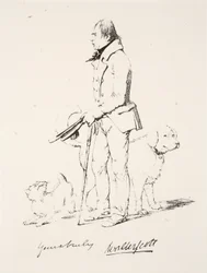 Yours Truly, Walter Scott （ペンとインク