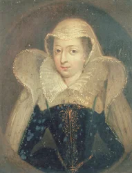 アン・ブーリンの肖像（1507-35）（tempera on panel）