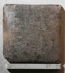 ブルシン治世4年、ウンナ市の木材と葦の生産に関する年次報告書。