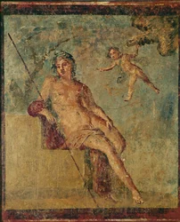 ガニメデイタリア、ポンペイの壁画