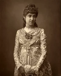 アンジェラフェントン、イギリスの女優、1887年。