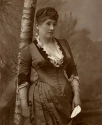 ジョンウッド夫人、1888年、イギリスの女優で劇場のマネージャー。