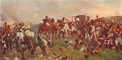 ウォータールーの戦いの夕方、1879 1906。