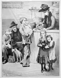 1889年の奉仕天使。