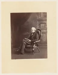 チャールズ・ライエル、1863年頃（モノクロ写真
