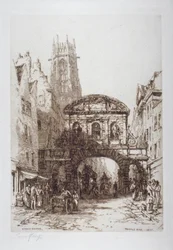 テンプル バー、ロンドン、1877 年