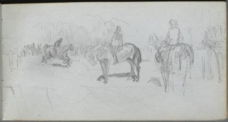 Sketchbook、page 52：Figure Study。