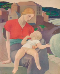 港の聖母、1915年、c1932