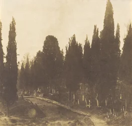 トルコ：スクタリ墓地、1852年。