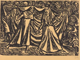 死のダンスII、1921年。