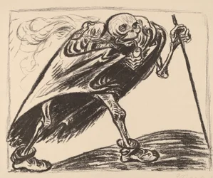 彷徨える死、1923年。