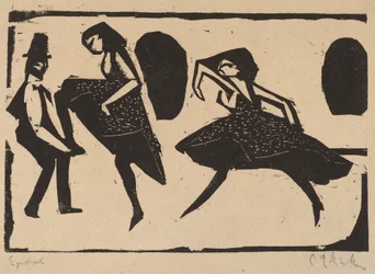 アクロバティック ダンス、1911 年。