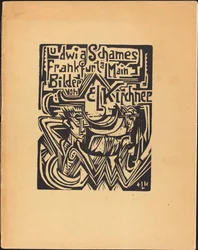 Ludwig Schames Frankfurt a Main Bilder von E L Kirchner (Ludwig Schames Frankfurt a Main Pictures by E L Kirchner)