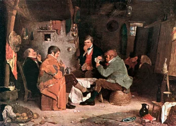 カードパーティー（カラーリトグラフ）