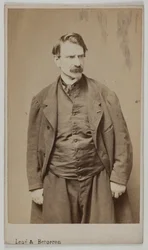 フランソワ・デルサルテの肖像 1870-90年頃（アルメン・プリント）