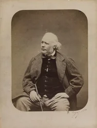 オノレ・ドーミエの肖像 1808-1879年 1864年