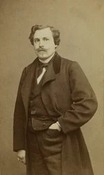ジュール・ユオー・ド・ゴンクールの肖像 1830-1870年