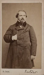 作曲家ジャン・ジョルジュ・カストナーの肖像 1810-1867, 1867.