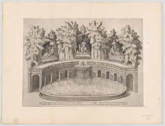 ローマの素晴らしさの鏡: チボリのヴィラ デステの噴水と庭園、1575., 1575.