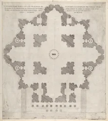 壮大なローマのガラス：聖の計画ピーターズ、1569年。
