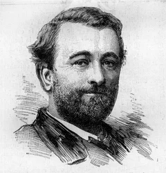 ポール・ベルト（1833-1886）はフランスの生理学者、政治家。11月26日付「Le Monde Illustré」1287号に掲載されたBocourの版画。