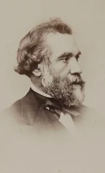 著者アルフォンス エスクイロス 1812-1876 の肖像画。