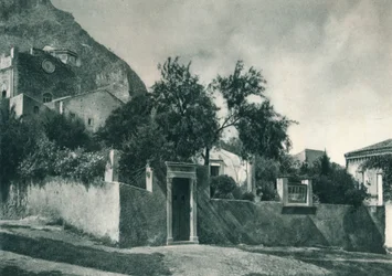 ガーデン、タオルミーナ、シチリア島、イタリア、1927
