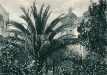 ホテル、カプリ、イタリア、1927年からの眺め