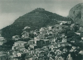 モンテティベリオ、イタリア、1927年とカプリ島のビュー