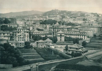 ジェノヴァ、イタリア、1927年のビュー