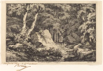 断層の峡谷で、オーヴェルニュ (The Ravine at Auvergne)