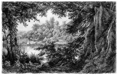 La Chaumiere、c1825-1885 1924