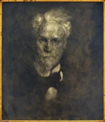 アンリ・ロシュフォール（1831-1913）の肖像 1896年以前（油彩・キャンバス