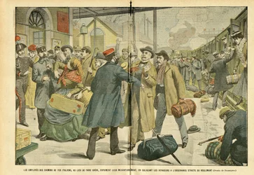 Le Pelerin』に掲載されたユージン・ダンブラン（1865-1945）のイラスト