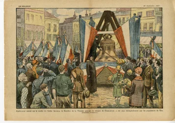 Le Pelerin』に掲載されたユージン・ダンブラン（1865-1945）のイラスト