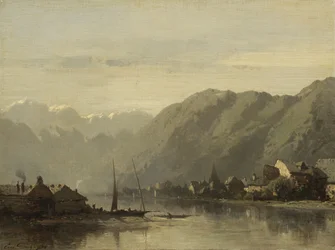 スイスの湖、1838-90