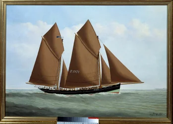 ダンディー - パドヴァの聖アントニオ。 Eugene Margueritte-Grandin dit Eugene Grandin（1833-1916）による絵画