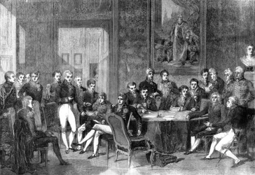 1856年のウィーン議会。